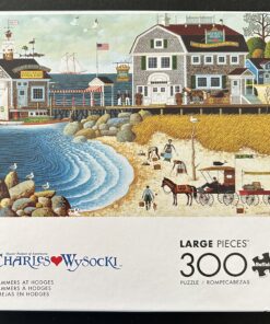 30037 - Buffalo - Large Pieces - 21.25" x 15" - Charles Wysocki - Clammers at Hodges - 300 Piece