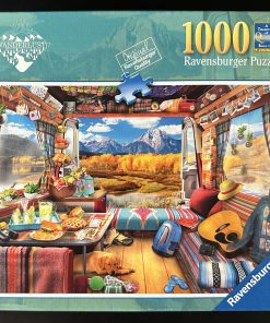 10864 - Ravensburger - Wanderlust - 27" x 20" - Jason Taylor - Van Life - 1000 Piece