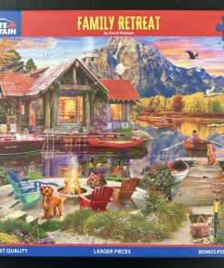 10959 - White Mountain - 24" x 30" - David Maclean - Family Retreat - 1000 Piece