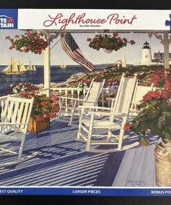 11131 - White Mountain - 24" x 30" - John Atwater - Lighthouse Point - 1000 Piece