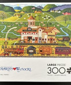 30301 – Buffalo – 21.25″ x 15″ – Charles Wysocki – Fox Hill Farms - 300 Piece