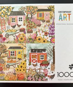 11137 - Buffalo - Contemporary Art - 19.75" x 26.75″ – Olivia Gibbs - Sensational Seasons – 1000 Piece