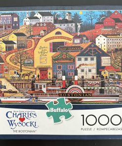 11167 - Buffalo –  26.75″ x 19.75″ – Charles Wysocki – The Bostonian – 1000 Piece