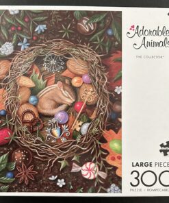 30605 - Buffalo - Large Pieces - Adorable Animals – 15″ x 21.25″ – Gina Matarazzo - The Collector - 300 Piece