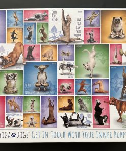 10347 - Eurographics – 19.25″ x 26.625″ – Yoga Dogs - Get In Touch With Your Inner Puppy – 1000 Piece