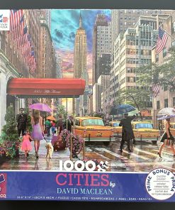 10732 - Ceaco - Cities – 26.6″ x 19″ – David Maclean - (Fifth Avenue) – 1000 Piece