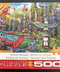 50414 - Eurographics - Large Pieces - 19.25" x 26.625″ – Jan Patrik - Totem Dreams – 500 Piece