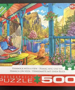 50680 - Eurographics - Large Pieces - 19.25" x 26.625″ – Dominic Davison - Hammock With a View – 500 Piece