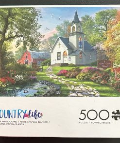 50323 - Buffalo - 21.25" x 15" – Dominic Davison - Little White Chapel – 500 Piece