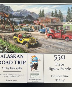 50750 - SunsOut – 15″ x 24″ – Ken Zylla - Alaskan Road Trip – 550 Piece