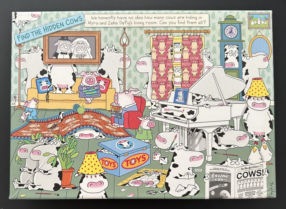 Hidden Cows: 1,000 Piece (Workman Puzzles