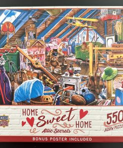 50255 - MasterPieces - Home Sweet Home - 24" x 18" - Steve Crisp - Attic Secrets - 550 Piece
