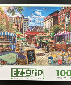 11166 - MasterPieces - EZ Grip - 34″ x 23.25″ – Jason Taylor - Buy Local Honey - 1000 Piece