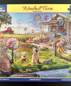 50530 - White Mountain - 18″ x 24″ – Angelo Bonito - Windmill Farm - 500 Piece