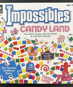 70155 - Bepuzzled - Impossibles – 26.6″ x 19″ – Candy Land – 1000 Piece