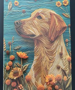 10063 - Brain Games - 29.5" x 27.5559″ – Knit Labrador – 1000 Piece