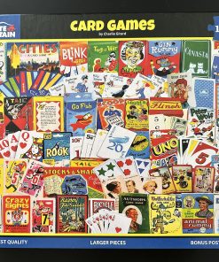 10511 - White Mountain - 24" x 30" - Charlie Girard - Card Games - 1000 Piece