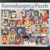 50552 - Ravensburger - 19.3" x 14.25" - Hugo Maciel - Typefaces - 500 Piece
