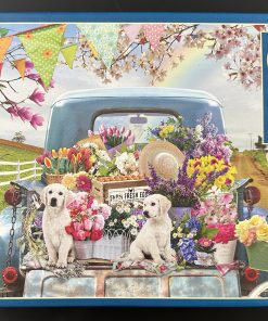 50752 - Cobble Hill - 26.625" x 19.25" - Country Truck in Spring - 500 Piece