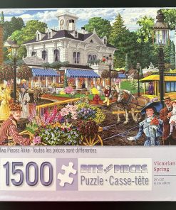 60020 - Bits and Pieces - 24" x 33" - Joseph Burgess - Victorian Spring - 1500 Piece