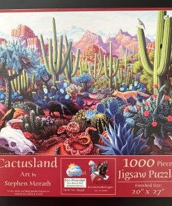 11158 - SunsOut - 20" x 27" - Stephen Morath - Cactusland - 1000 Piece