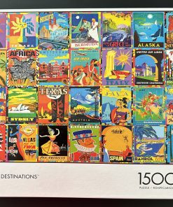 60029 - Buffalo - 38.5" x 26.5" - Lewis T. Johnson - Colorful Destinations - 1500 Piece