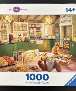 10245 - Ravensburger – My Cozy Place – 27″ x 20″ – Wigwam Studios – Cozy in the Kitchen – 1000 Piece