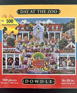 50653 - Dowdle – 16" x 20″ – Eric Dowdle - Day at the Zoo – 500 Piece