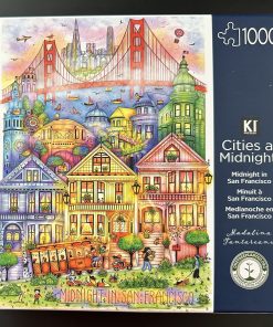 10622 - KI - Cities at Midnight - 27" x 20" - Madalina Tantareanu - Midnight in San Francisco -1000 Piece
