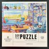 50475 - Lantern Press - 19.25″ x 26.625″ – Literary Beach Cats - 500 Piece
