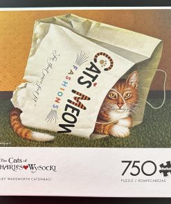 70199 - Buffalo - 24″ x 18″ – Charles Wysocki - Dudley Wadsworth Catsinbag - 750 Piece