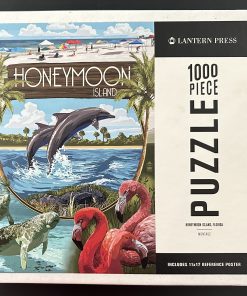 10110 - Lantern Press - 18.5" x 27.75″ – Honeymoon Island, Florida – 1000 Piece