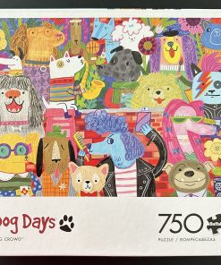 70068 - Buffalo - Dog Days - 24" x 18" - Lauren Lowen - Dog Crowd - 750 Piece