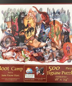 50437 - SunsOut - 18″ x 24″ – June Payne Hart - Boot Camp - 500 Piece