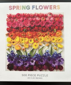 50666 - Galison - 20" x 20" - Julie Seabrook - Spring Flowers - 500 Piece