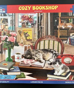50576 - White Mountain - 18" x 24" - Steve Read - Cozy Bookshop - 500 Piece
