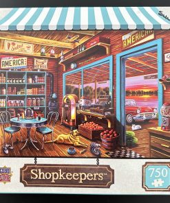 70016 - MasterPieces - Shopkeepers - 24" x 18" - Geno Peoples - Henry's General Store - 750 Piece