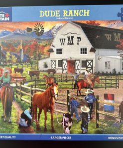 10811 - White Mountain - 24" x 30" - David Maclean - Dude Ranch - 1000 Piece