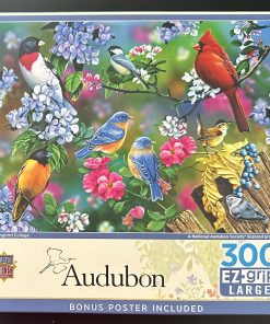 30380 - MasterPieces - Audubon - 24" x 18" - Jerry Gadamus - Songbird Collage - 300 Piece