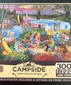 30431 - MasterPieces - Campside - EZ-Grip - 24" x 18" - Bigelow - Leisure Lake - 300 Piece