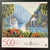 50517 - Milton Bradley - Big Ben - 24" x 18" - Andy Russell - Teal Lake - 500 Piece