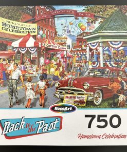 70007 - RoseArt - Back to the Past - 27" x 20" – Edward Wargo - Hometown Celebration - 750 Piece