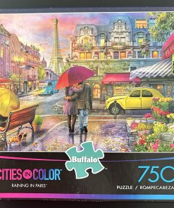 70177 - Buffalo - Cities in Color - 24" x 18" - Lillia - Raining in Paris - 750 Piece