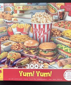 30396 - Ceaco - 24" x 18" - Eduard - Yum! Yum! (Best Burgers) - 300 Piece