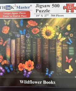 50032 - Think2Master - 19" x 27" - Wildflower Books - 500 Piece
