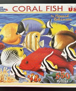50088 - White Mountain - 18" x 24" - Howard Robinson - Coral Fish - 550 Piece