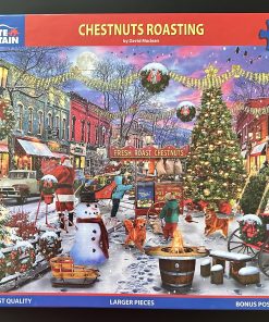 H1159 - White Mountain - 24" x 30" - David Maclean - Chestnuts Roasting - 1000 Piece