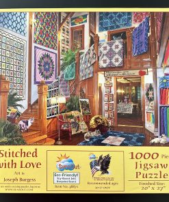 10632 - SunsOut – 27″ x 35″ – Joseph Burgess – Stitched with Love – 1000 Piece