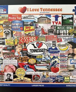 10770 - White Mountain - 24" x 30" - Charlie Girard - I Love Tennessee - 1000 Piece