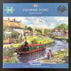10093 - Gibsons – 27″ x 20″ – Richard Macneil - Swanning Along – 1000 Piece
